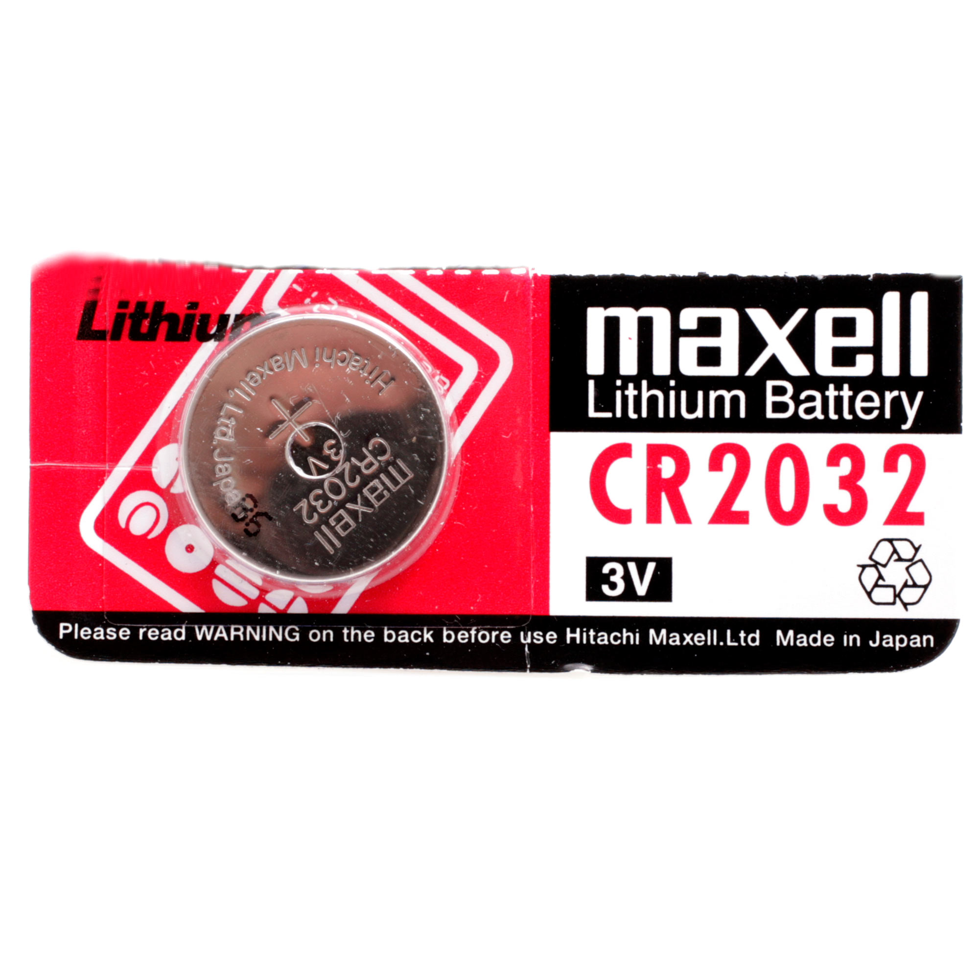 Hitachi Maxell CR2032 3V Battery • Gadget City