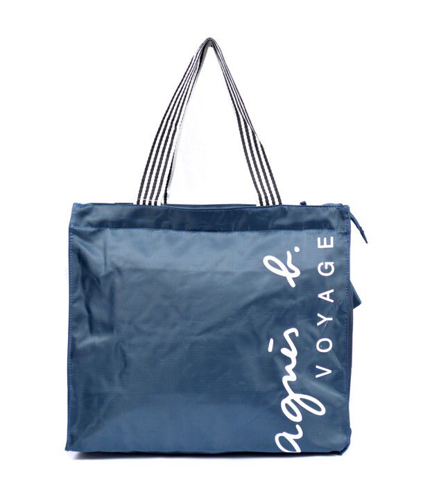 Travel bag Agnès B. Black in Polyester - 21645369