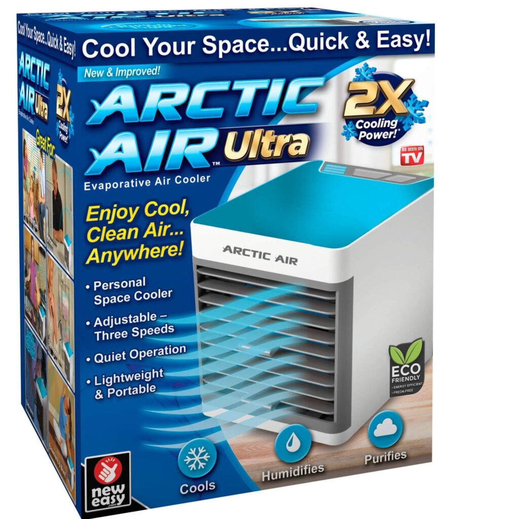 Arctic Air Ultra – Portable Evaporative Air Cooler • Gadget City