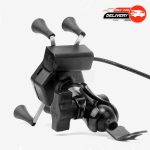 Universal Bike Phone Holder with USB Socket - Image 2