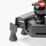 Universal Bike Phone Holder with USB Socket - Image 3