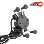 Universal Bike Phone Holder with USB Socket - Image 5