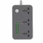 LDNIO 6 USB Ports and 3 Power Socket Extension SC3604 - Image 4