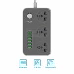 LDNIO 6 USB Ports and 3 Power Socket Extension SC3604 - Image 5