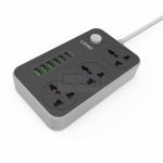 LDNIO 6 USB Ports and 3 Power Socket Extension SC3604