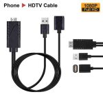Phone to HDTV Adapter ( Plug & Play)