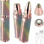 Rechargeable 2 in 1 Eyebrow & Facial Hair Trimmer for Women