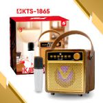 KTS-1865 Bluetooth Karaoke Speaker with Microphone