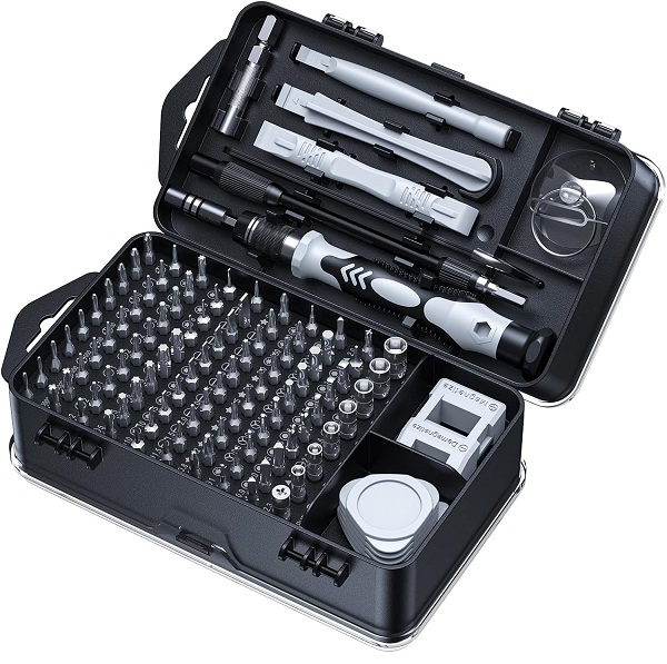 screwdriver-set-115-in-1-magnetic-tool-kit-gadgetcitylk-1.jpg Screwdriver Set 115 in 1 Magnetic Precision Tool Kit - Image 1