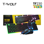 T-WOLF TF230 RGB Gaming Keyboard & Mouse Combo - Image 2