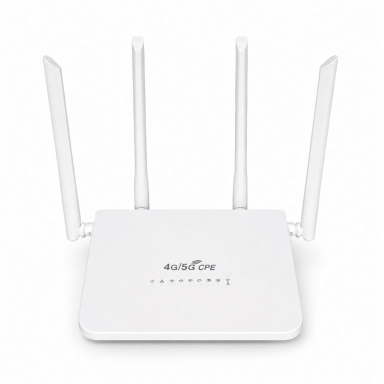 R103 4G/5G LTE CPE WiFi Router with 4 External Antennas – 300Mbps SIM Card Wireless Router for Home & Office in Sri Lanka