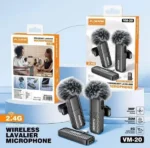 Plokama VM-20 Dual Wireless Lavalier Microphone - Image 2